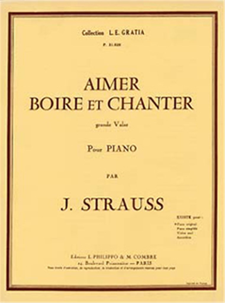 Aimer, boire et chanter